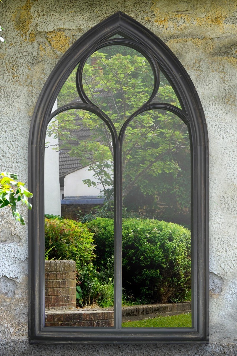 Apollo Chapel Arch Garden Mirror 