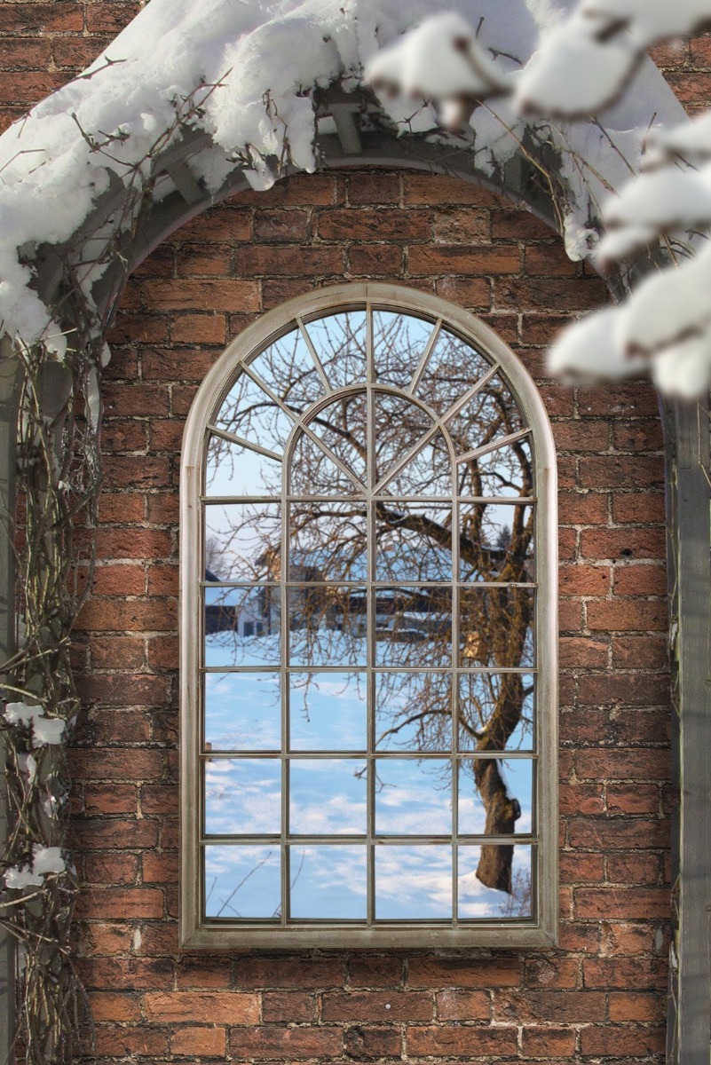 Aphrodite Country Arch Large Garden Mirror