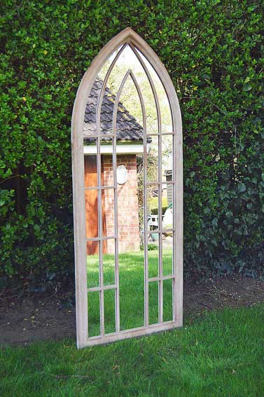 Aphrodite Gothic Arch Large Garden Mirror 