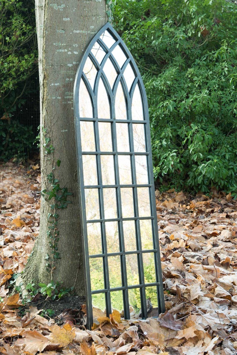 Aphrodite Rustic Arch Large Garden Mirror 