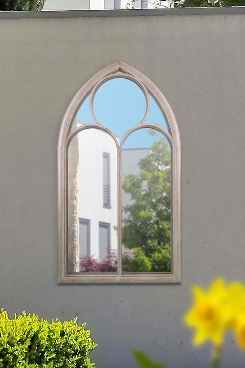 Aphrodite Chapel Arch Large Garden Mirror 