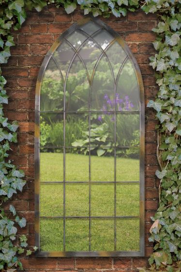 Aphrodite Rustic Arch Extra Large Garden Mirror  | Mirrors | Style Our Home