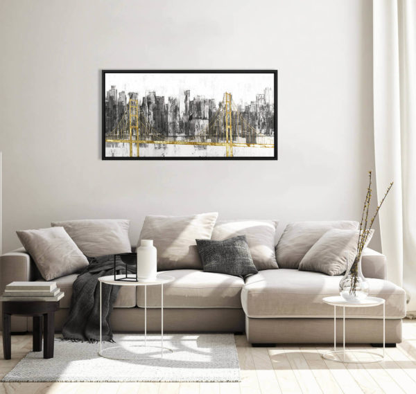 Golden Bridge Panorama by Camelot Pictures | Style Our Home