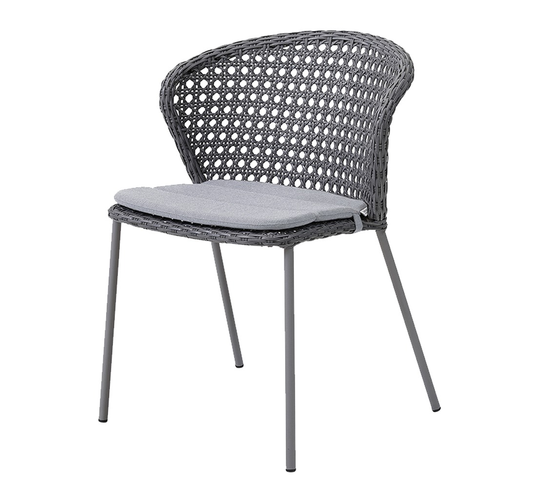Lean Light Grey Chair by Cane-line | Style Our Home