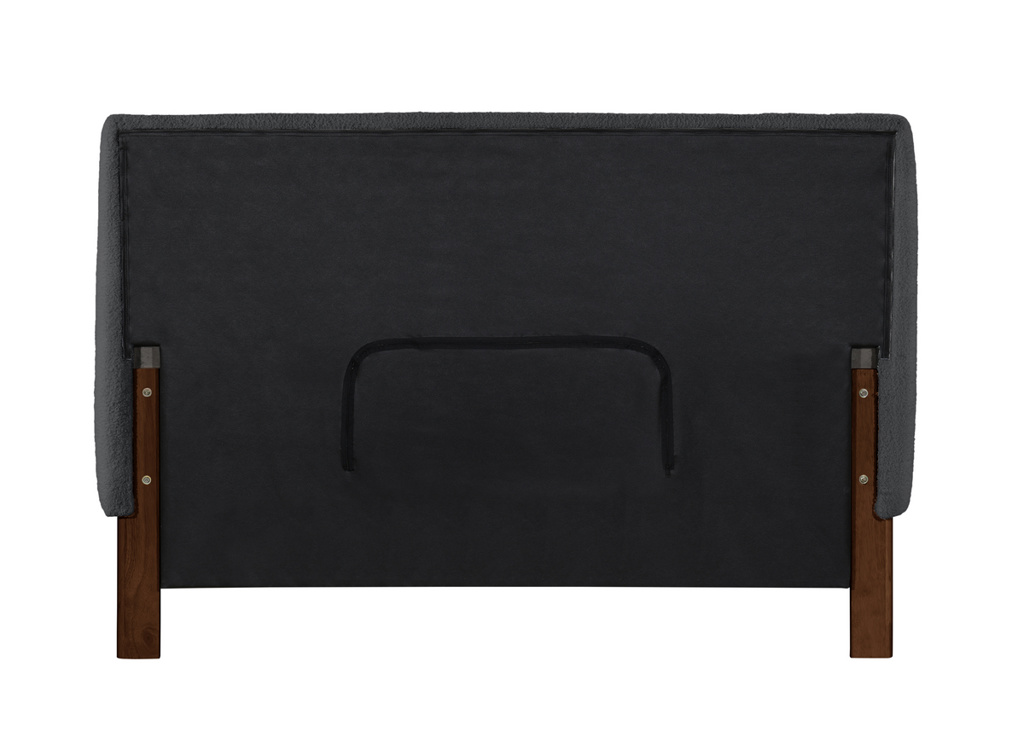 135cm Halfden Fabric Bed Grey by Birlea | Style Our Home