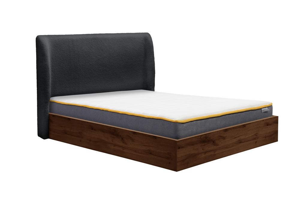 135cm Halfden Ottoman Grey by Birlea | Style Our Home