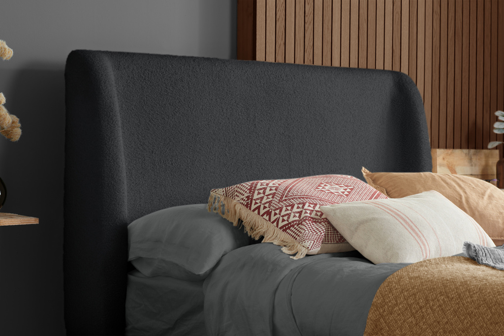 135cm Halfden Ottoman Grey by Birlea | Style Our Home