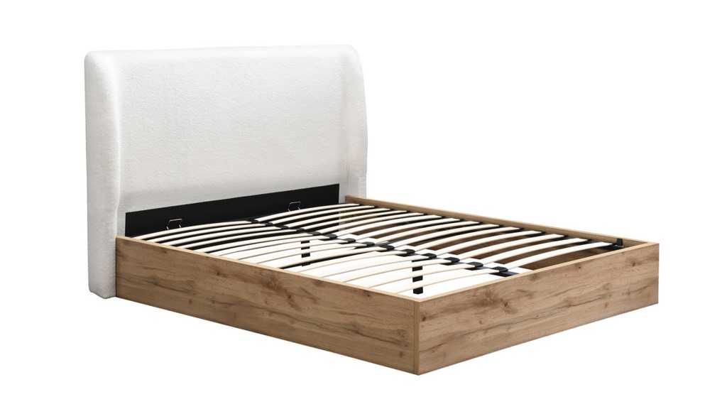 135cm Halfden Ottoman White by Birlea | Style Our Home