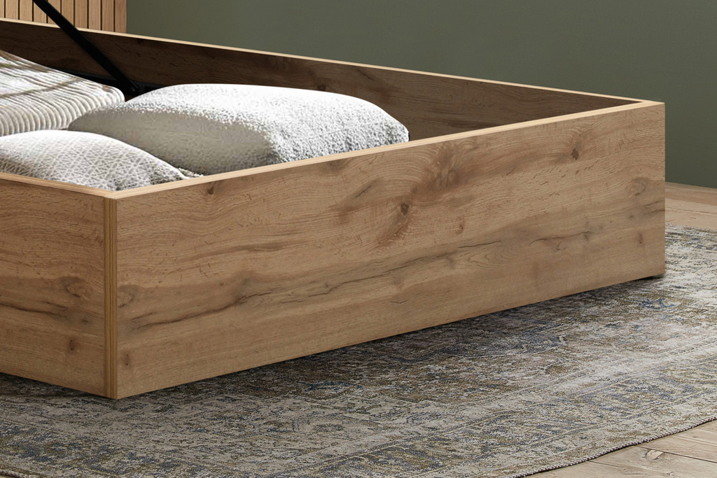 150cm Halfden Ottoman White by Birlea | Style Our Home