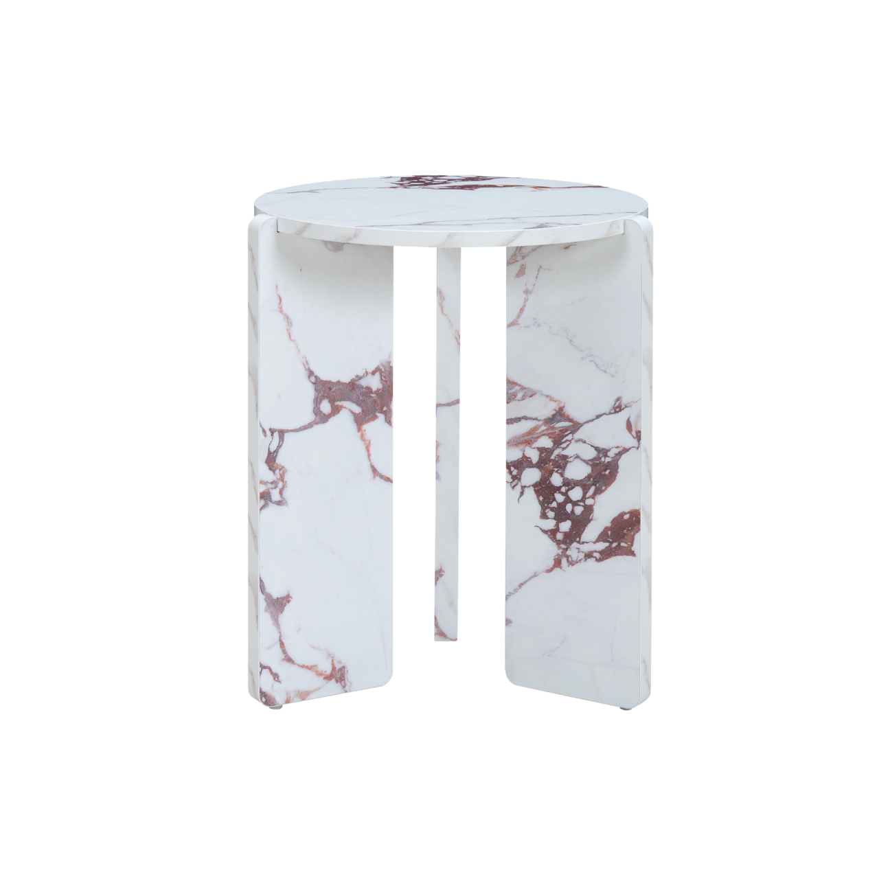 Halo Side Table Marble Effect by Twent10 Designs | Style Our Home