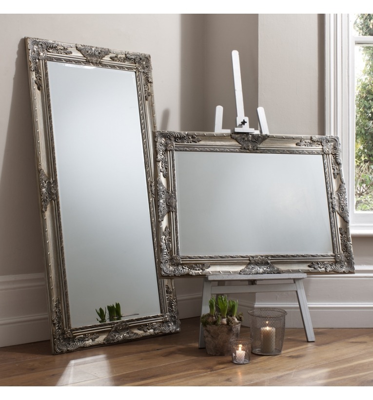 Hampshire Rectangle Mirror Silver | Style Our Home