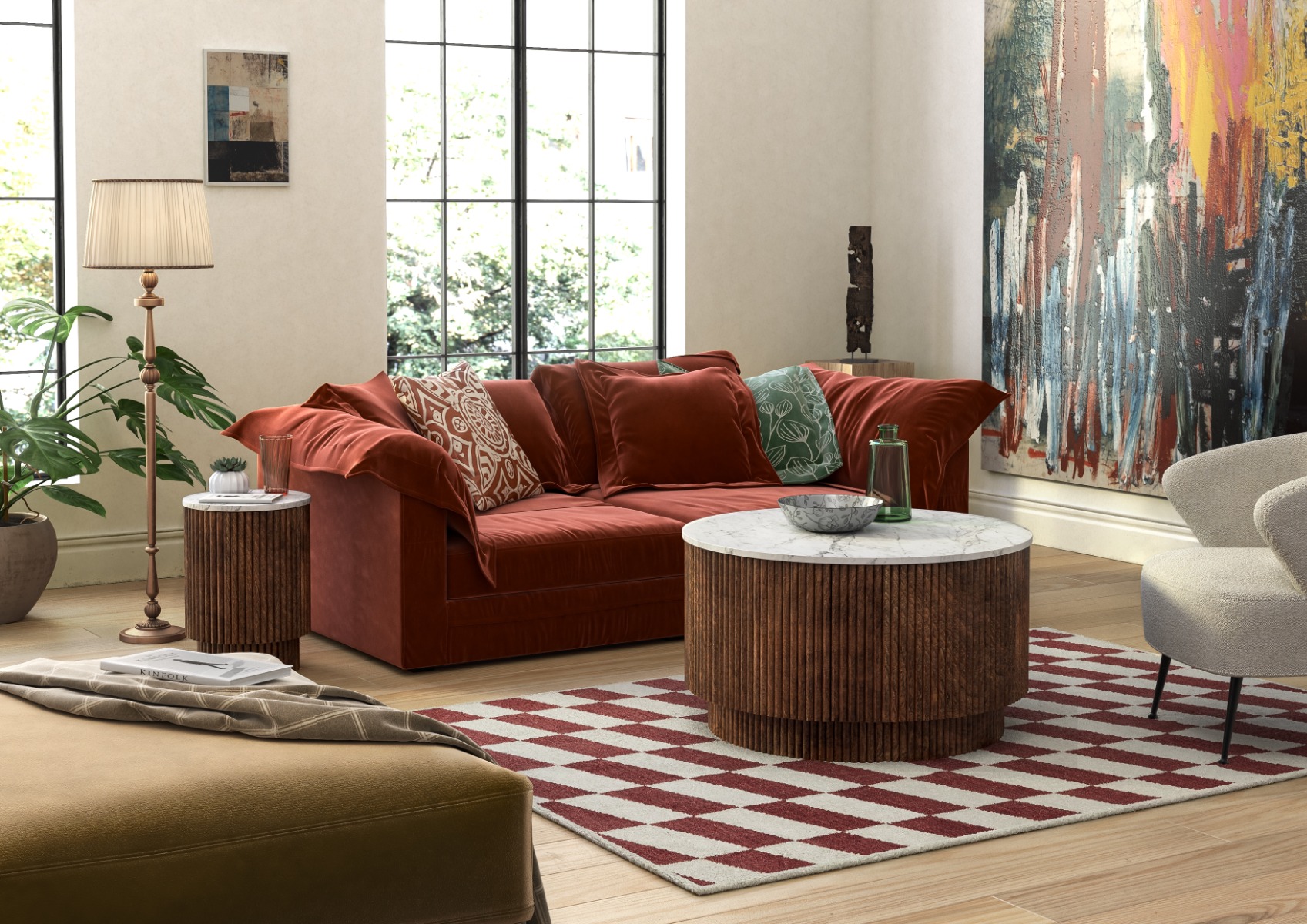 Harvard Round Coffee Table by Condell/Global Home Group | Style Our Home