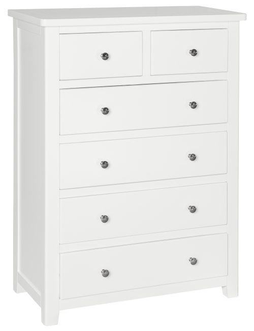 Henley 2 over 4 Chest-White by Classic Furniture | Style Our Home