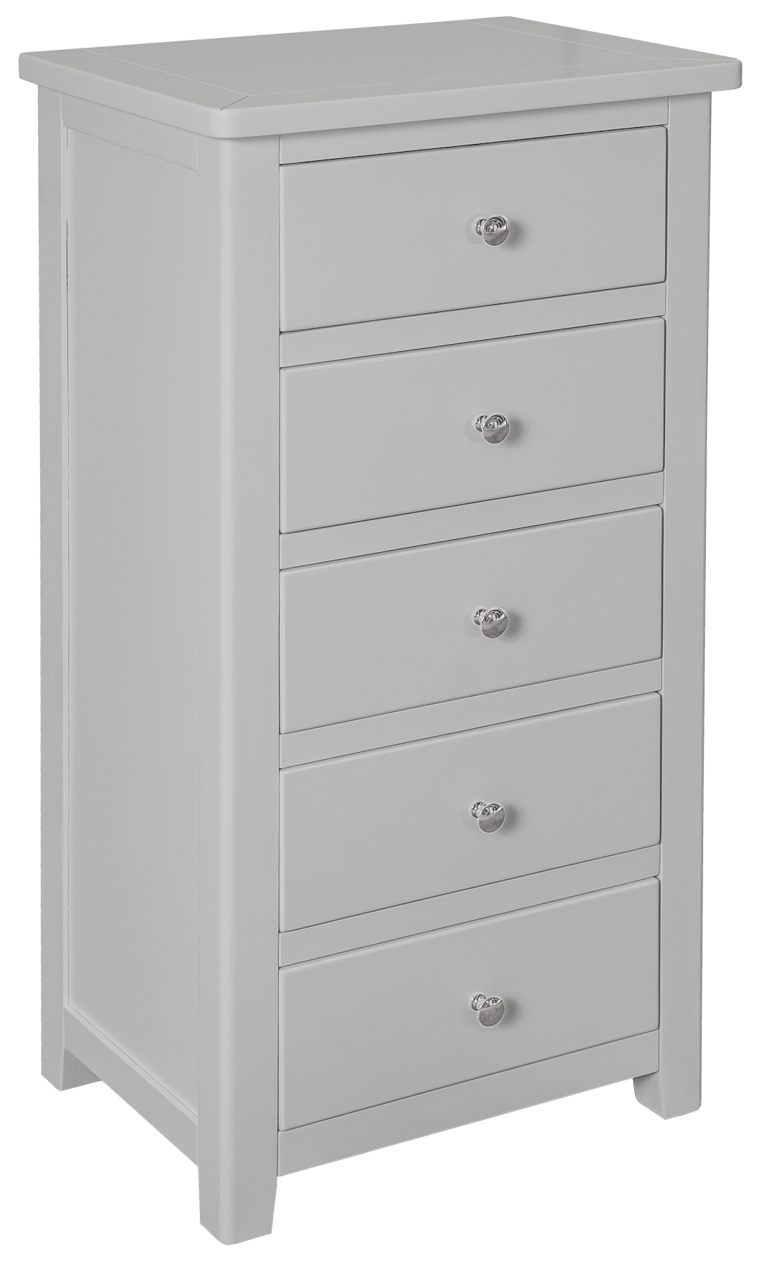 Henley 5 Drawer Narrow Chest-Grey by Classic Furniture | Style Our Home