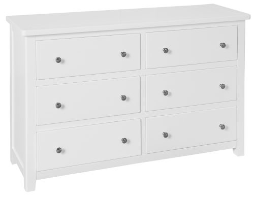 Henley 6 Drawer Chest-White by Classic Furniture | Style Our Home
