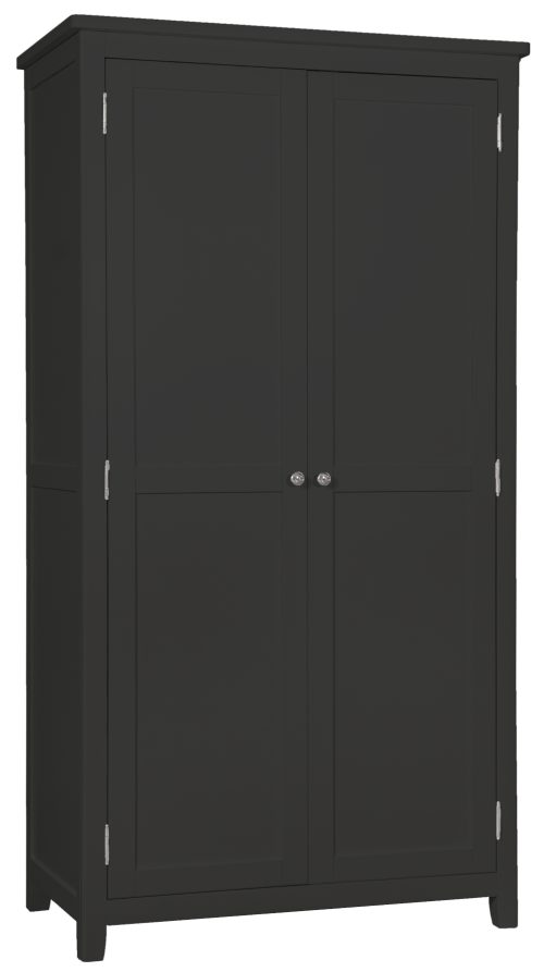 Henley 2 Door Wardrobe-Charcoal by Classic Furniture | Style Our Home