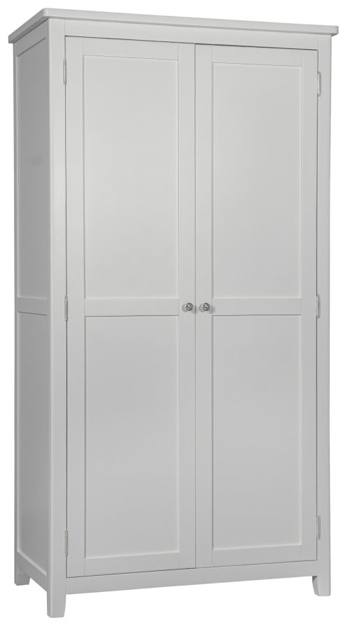 Henley 2 Door Wardrobe-Grey by Classic Furniture | Style Our Home