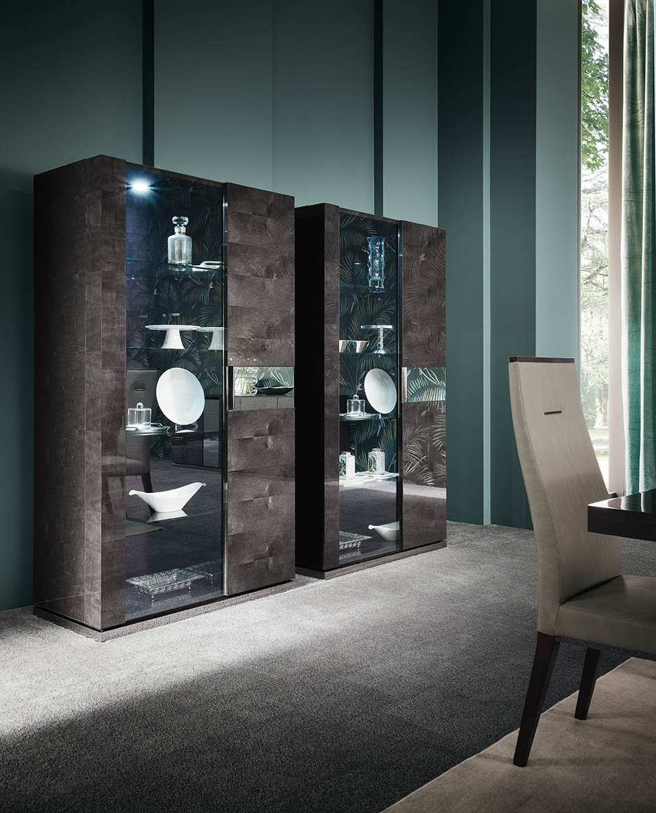 Heritage 2 Door Curio Cabinet by ALF Italia | Style Our Home