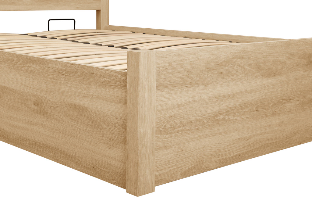 150cm Herringford Ottoman Bed Oak by Birlea | Style Our Home