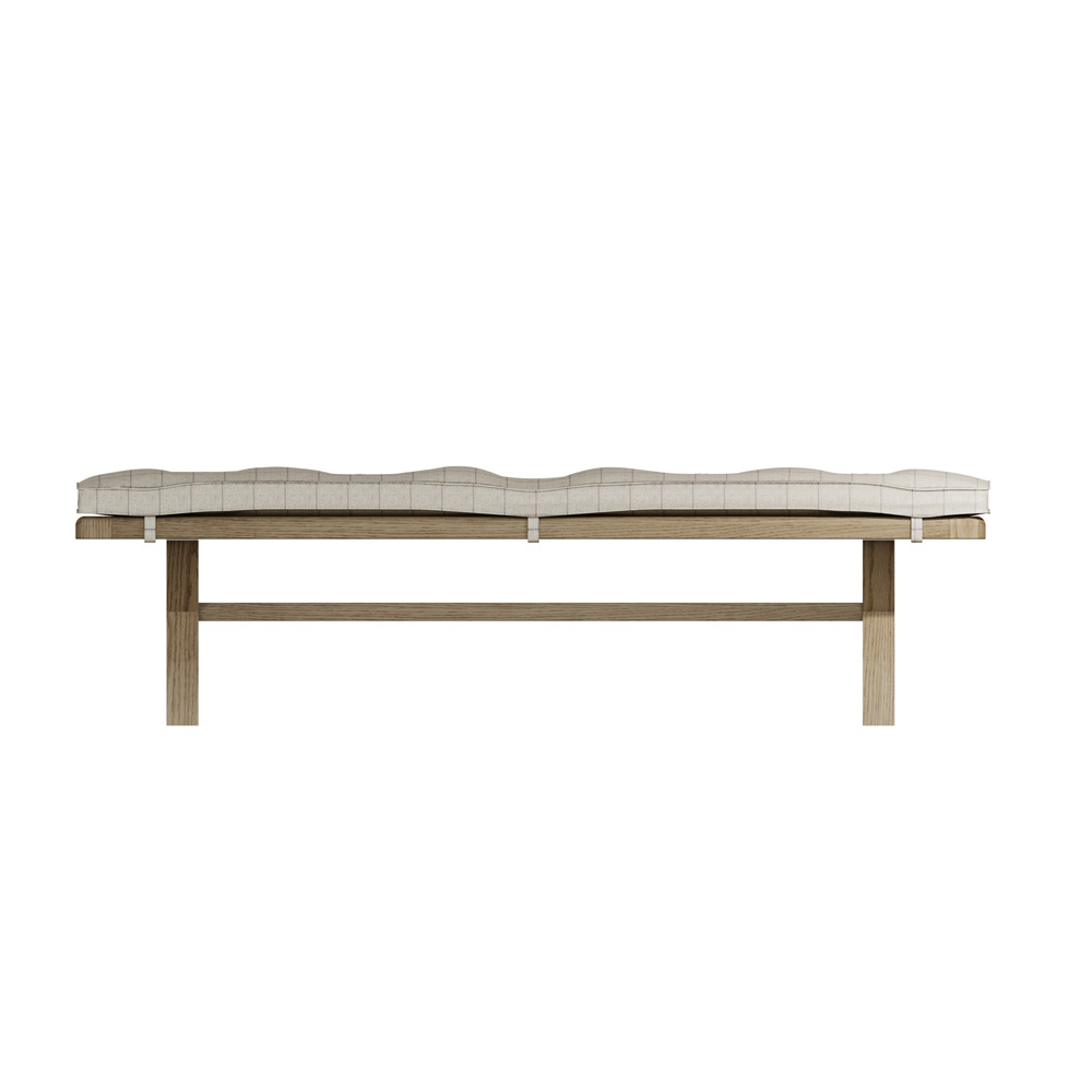 Hoeson 2.0m Cross Leg Dining Bench by Aegon Interiors | Style Our Home