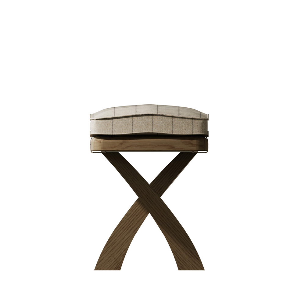 Hoeson 2.0m Cross Leg Dining Bench by Aegon Interiors | Style Our Home