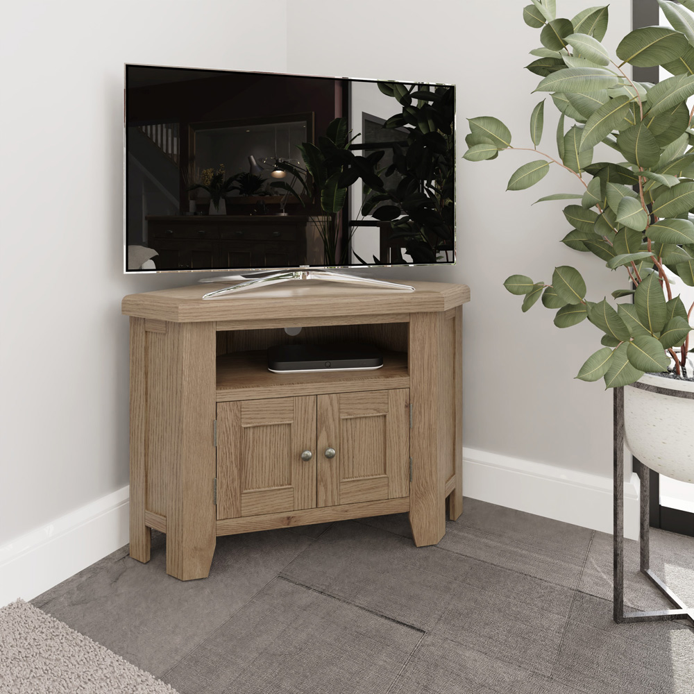 Hoeson Corner TV Unit by Aegon Interiors | Style Our Home