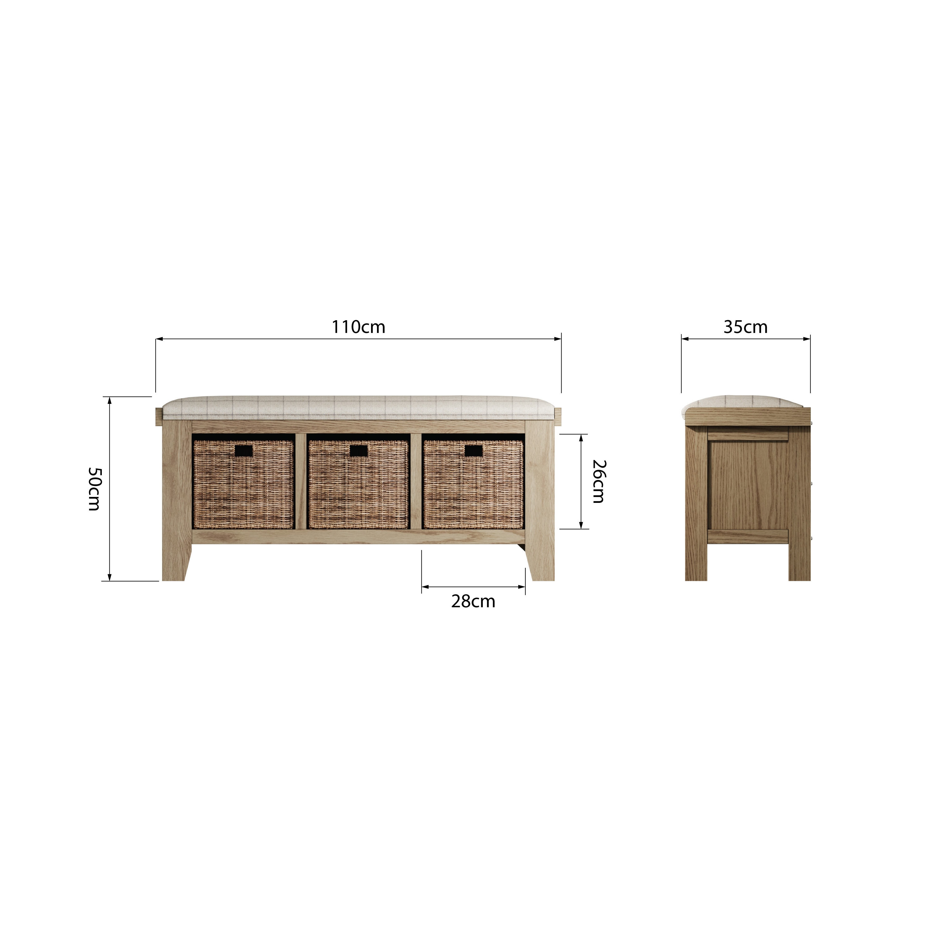 Hoeson Hall Bench by Aegon Interiors | Style Our Home