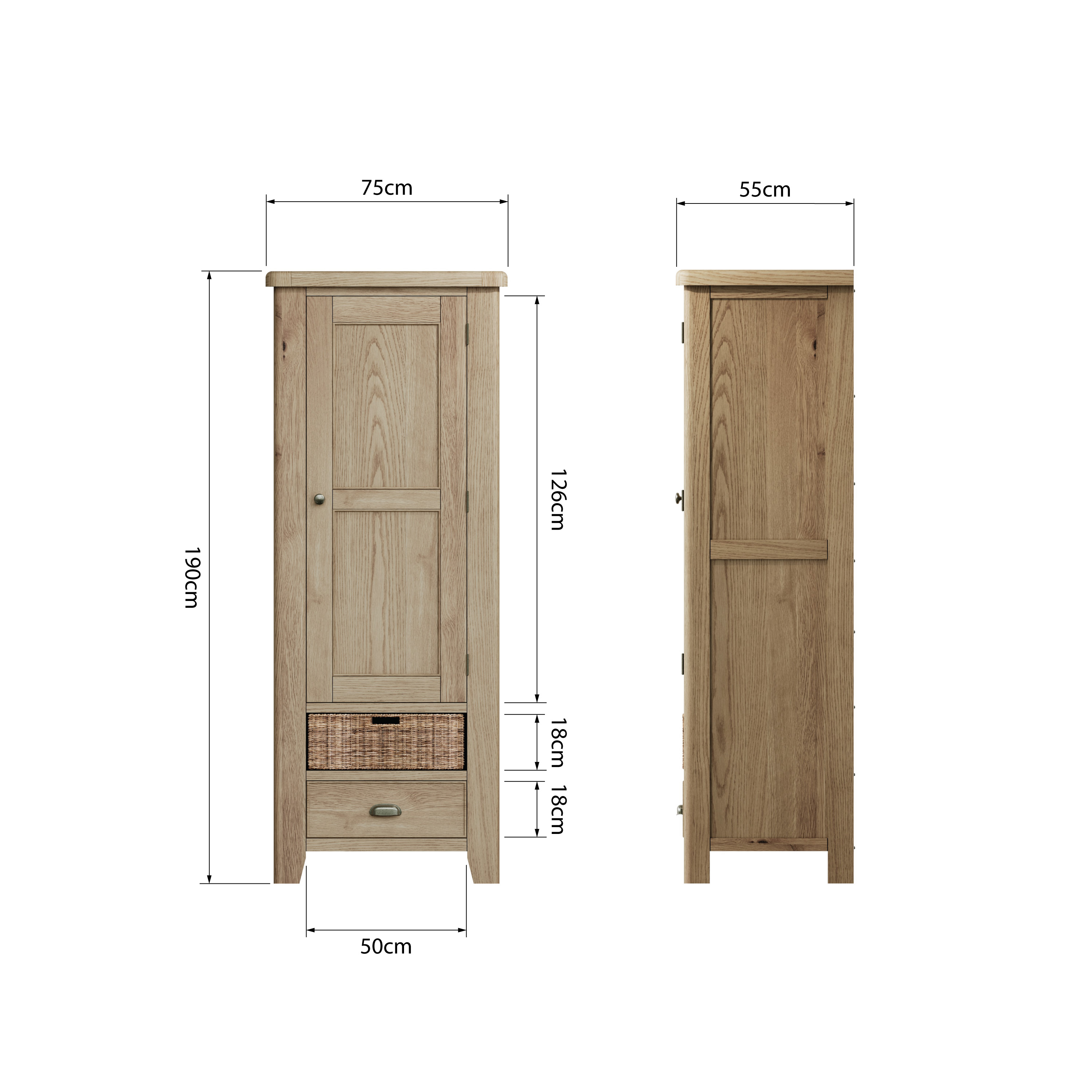 Hoeson Single Larder Unit  by Aegon Interiors | Style Our Home