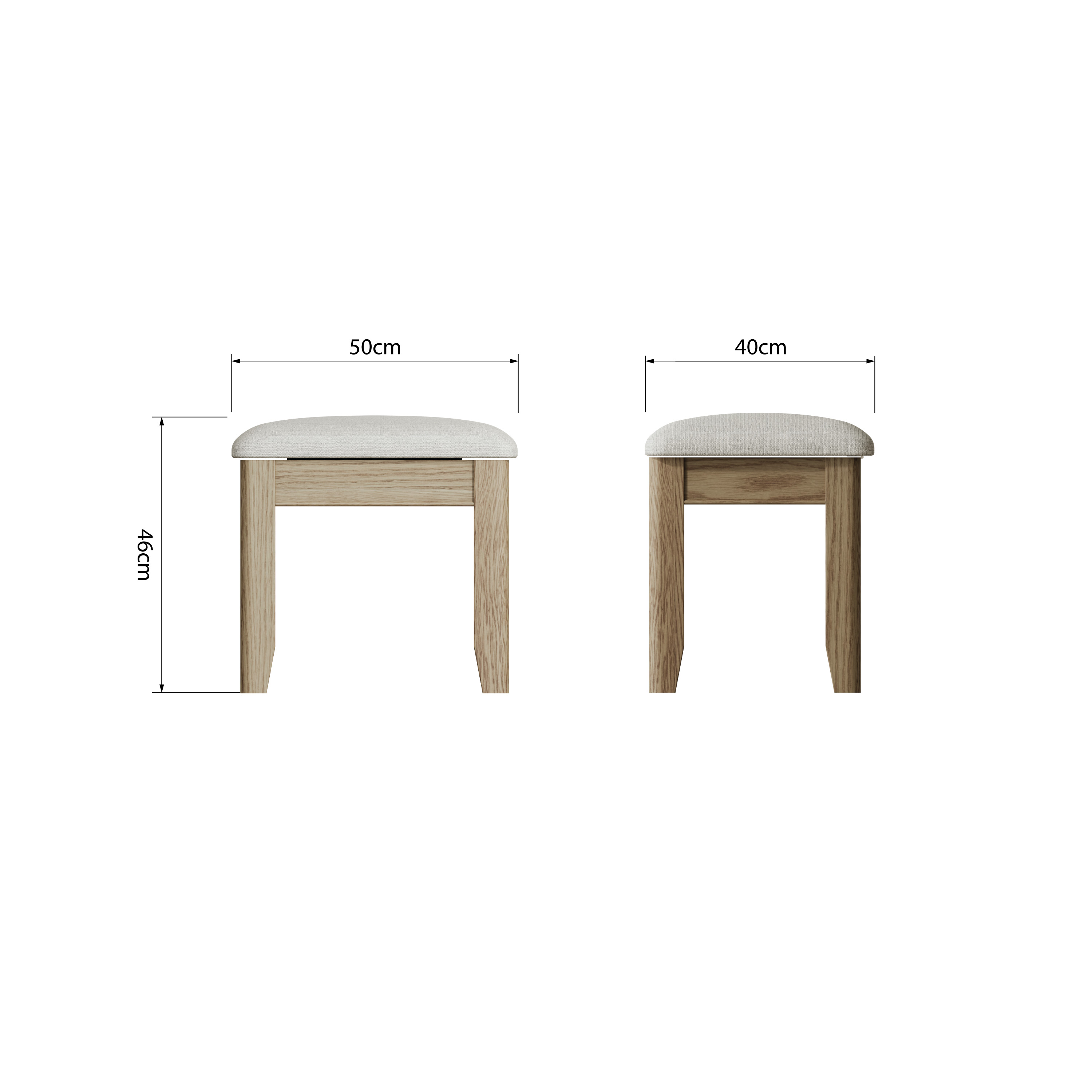 Hoeson Bedroom Stool by Aegon Interiors | Style Our Home