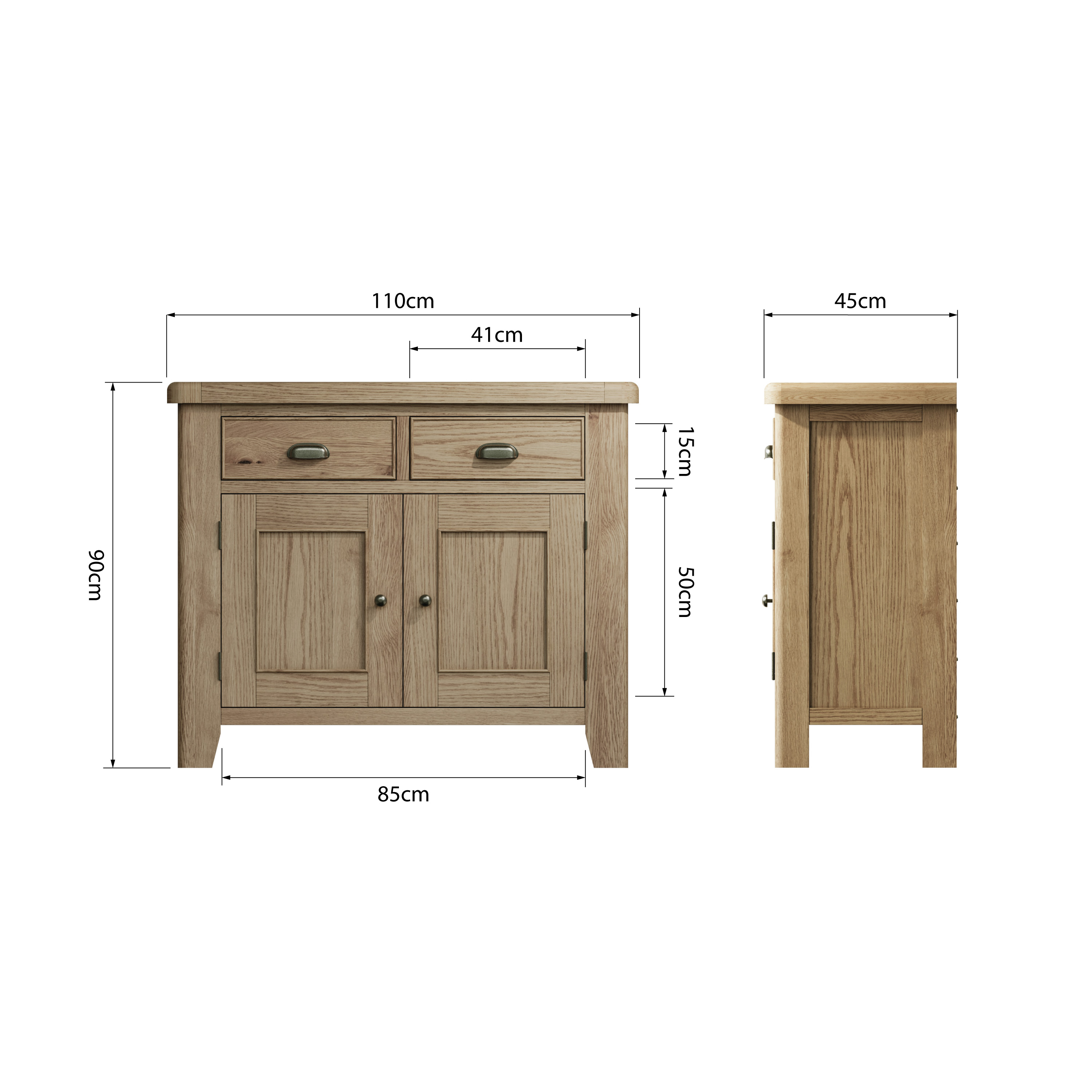 Hoeson 2 Door Sideboard by Aegon Interiors | Style Our Home