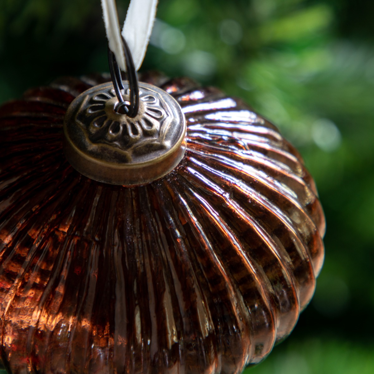 Mia Amber Onion Large Bauble Set of 6 by Gallery Living | Style Our Home