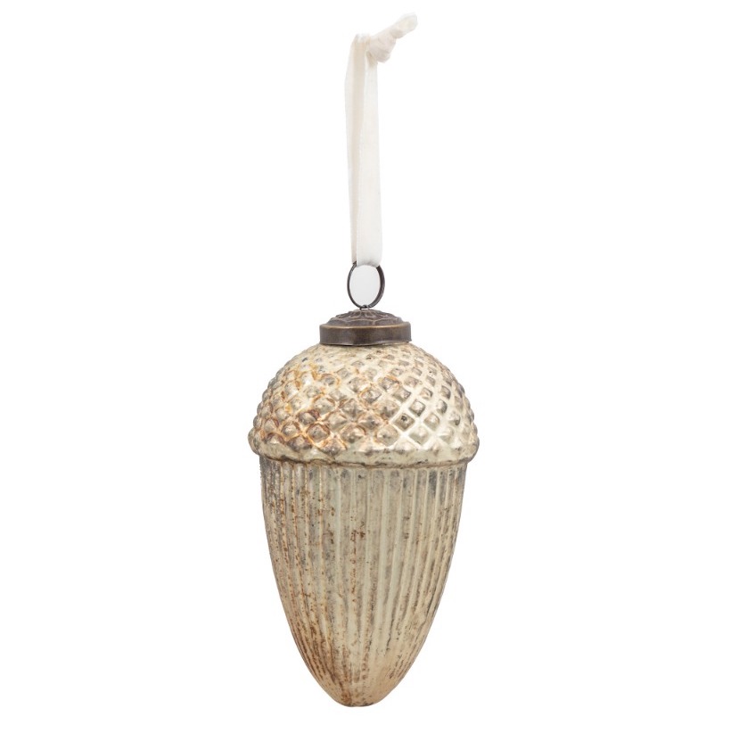 Antique Gold Acorn Bauble Set of 6 by Gallery Living | Style Our Home