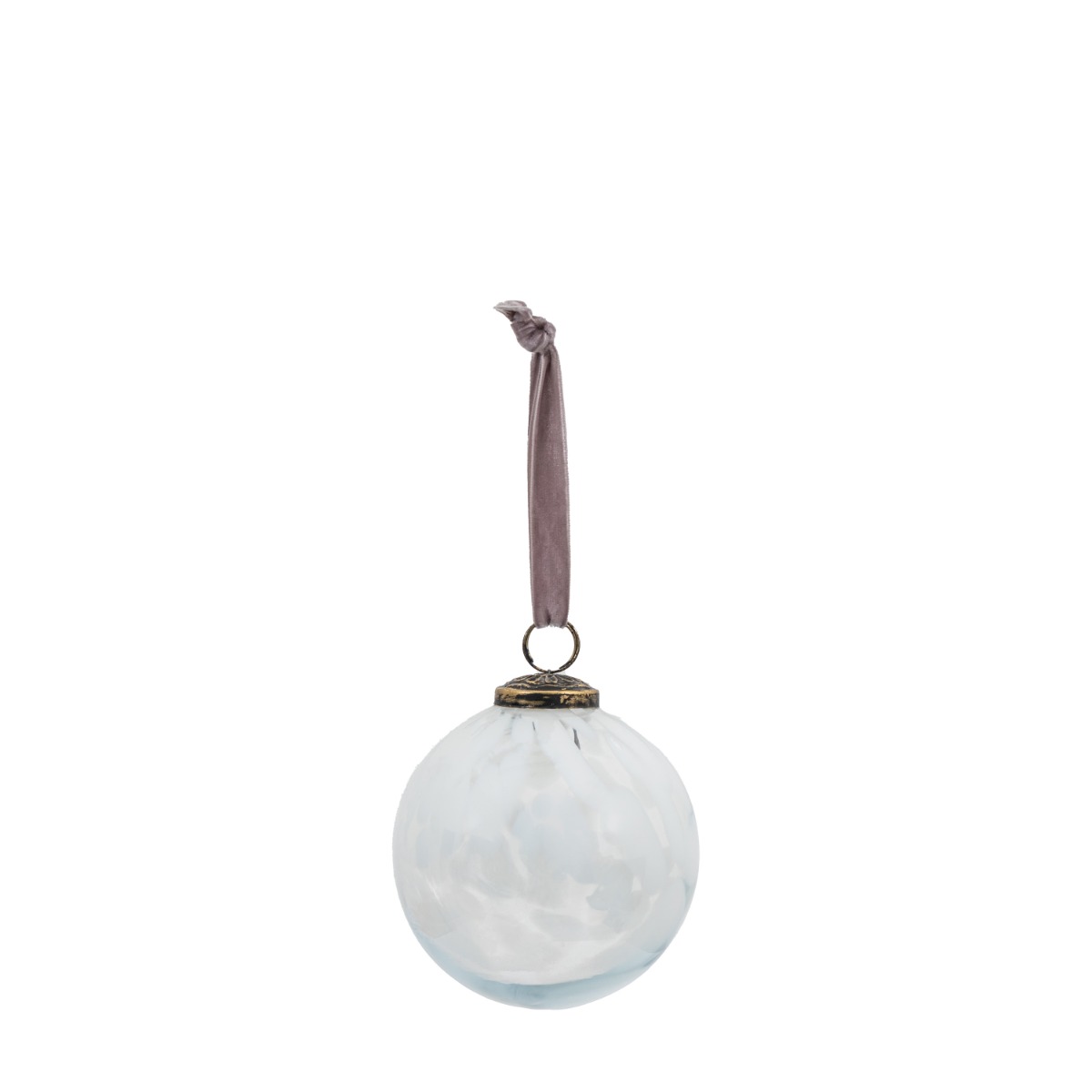 Lola Large White Bauble Set of 4 by Gallery Living | Style Our Home
