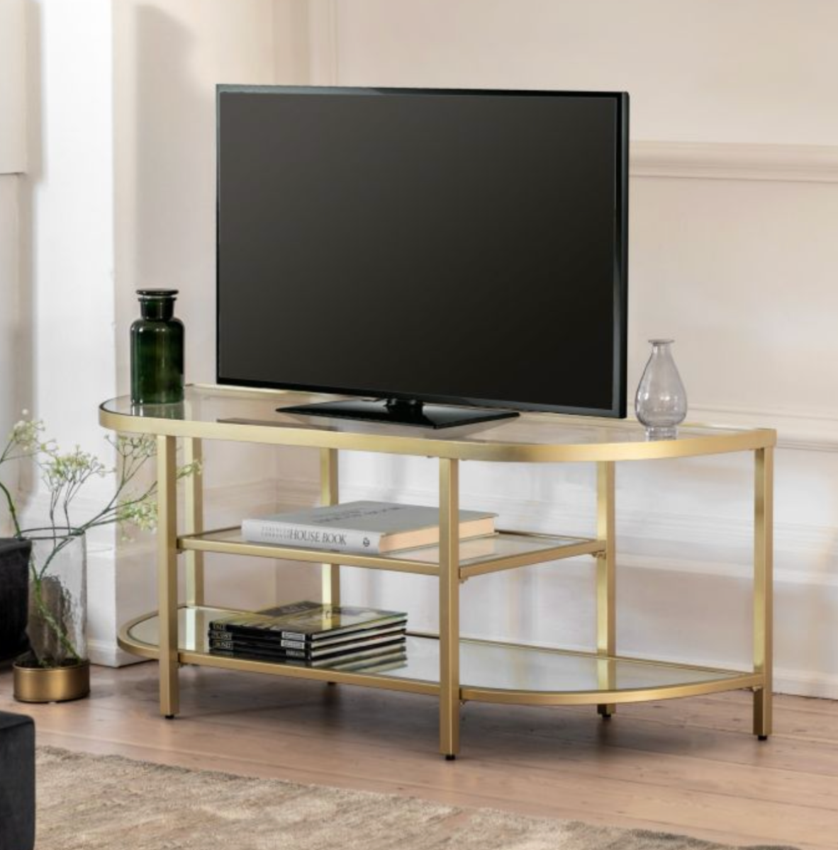 Hudson Champagne Media Unit | Style Our Home