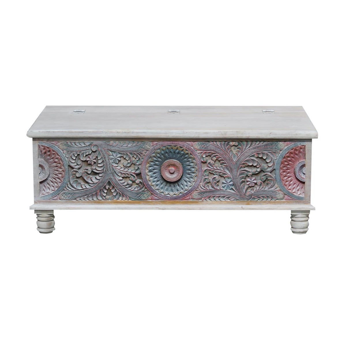 Meera Hand Carved Furniture Coffee Table | Style Our Home