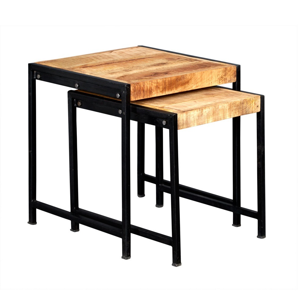 Brindlewood Industrial Nest Of 2 Tables by Karvello Designs | Style Our Home