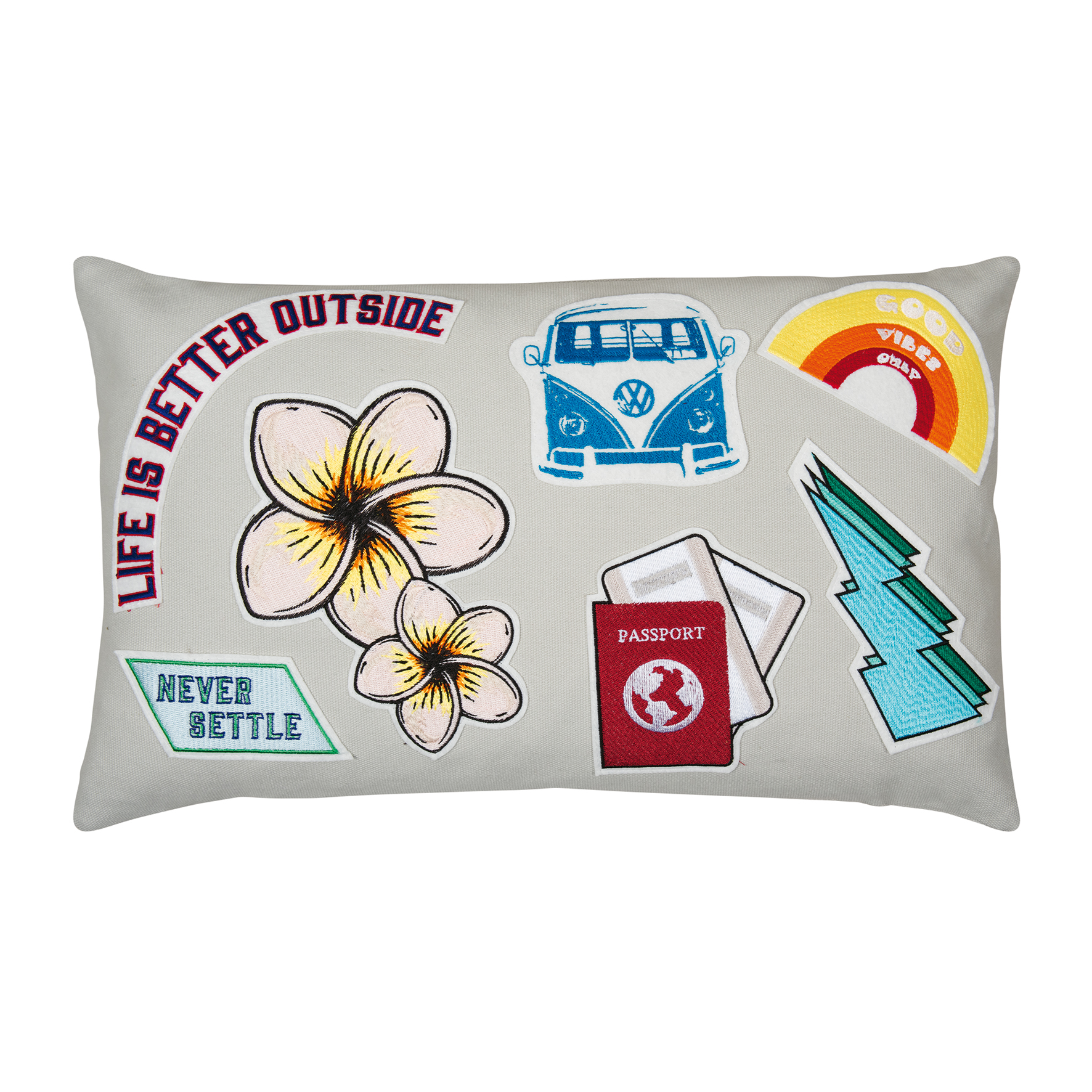 Sticker Cushion - Rainbow - 30 x 50 cm by Pad Concept  | Style Our Home