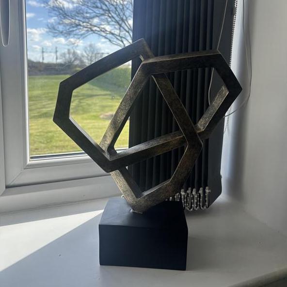 Antique Bronze Cubist Sculpture By Libra | Style Our Home