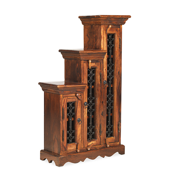 Jali Living CD Step - Small - Highest Step Right by Heritance Furniture | Style Our Home