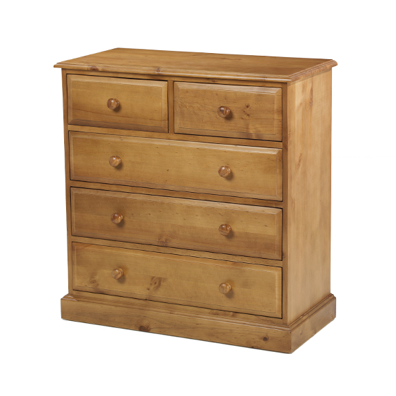 Henley Pine 2 Over 3 Chest by Heritance Furniture | Style Our Home