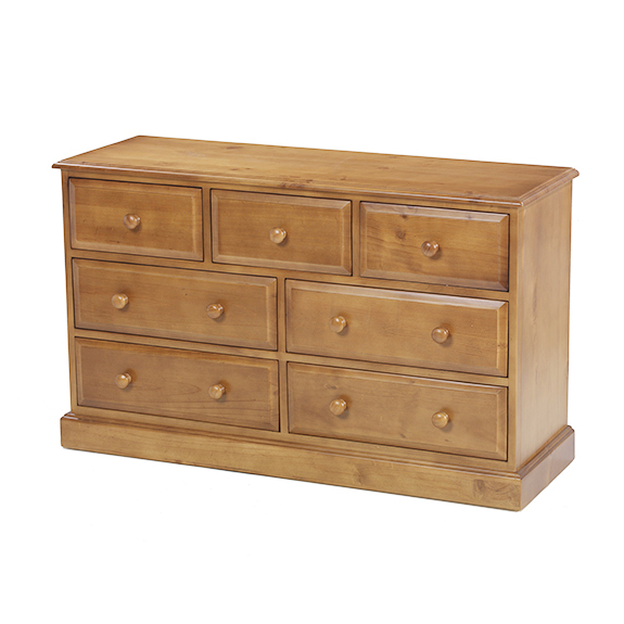 Henley Pine 3 Over 4 Chest by Heritance Furniture | Style Our Home