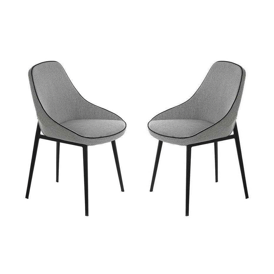 Fil Dining Chair - Set of 2 - Grey by Tommy Franks | Style Our Ho