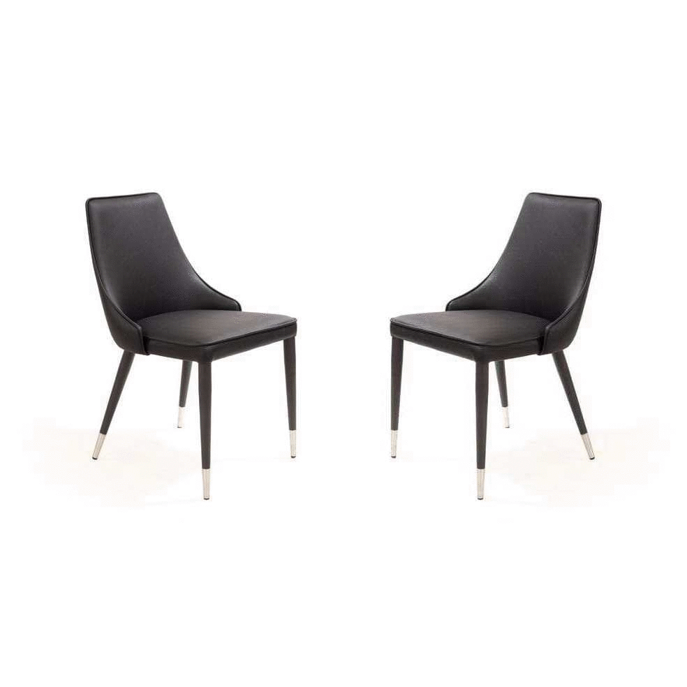 Balter Dining Chair - Set of 2 - Mustang Black by Tommy Franks | Style Our Home