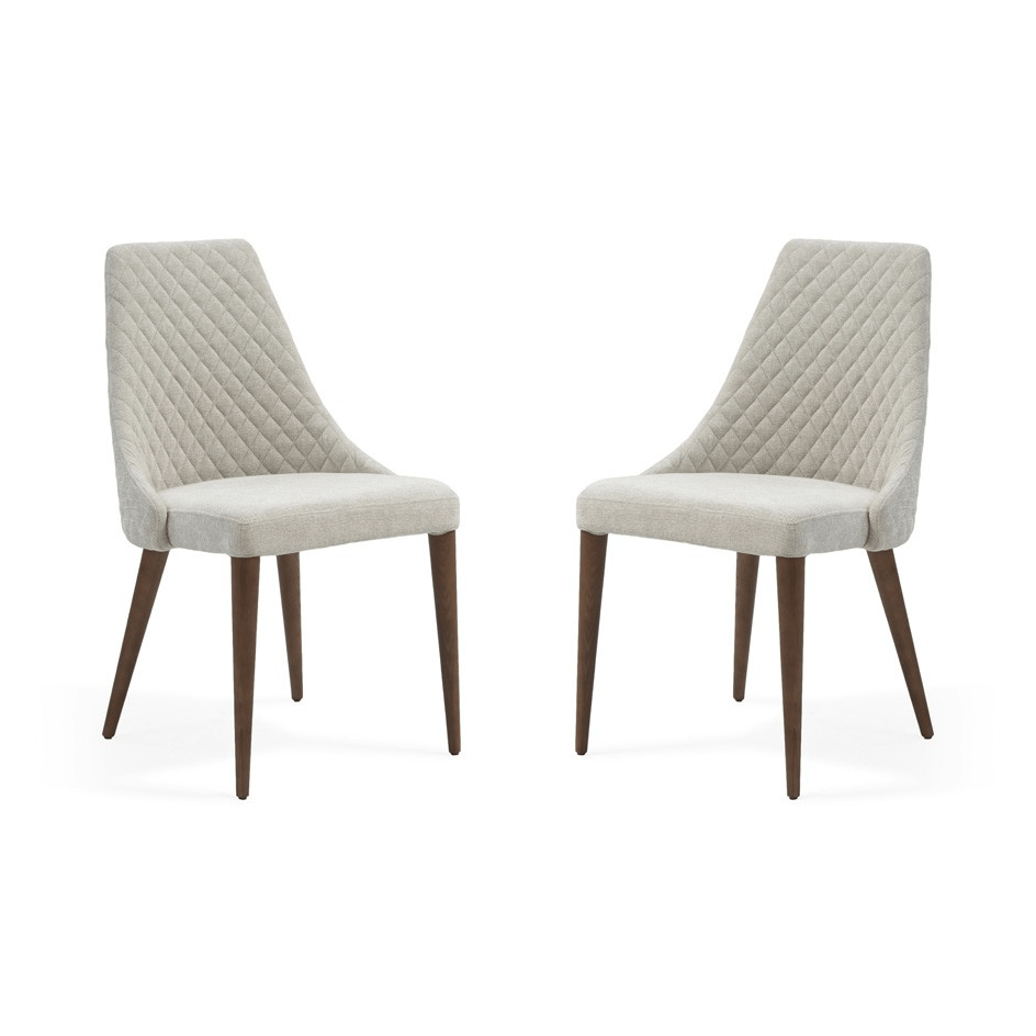 Kusa Dining Chair - Set of 2 - Pale Brown by Tommy Franks | Style Our Home