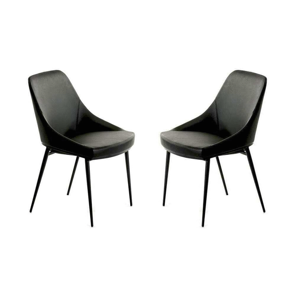 Scande Dining Chair - Set of 2 - Mustang Black by Tommy Franks | Style Our Home