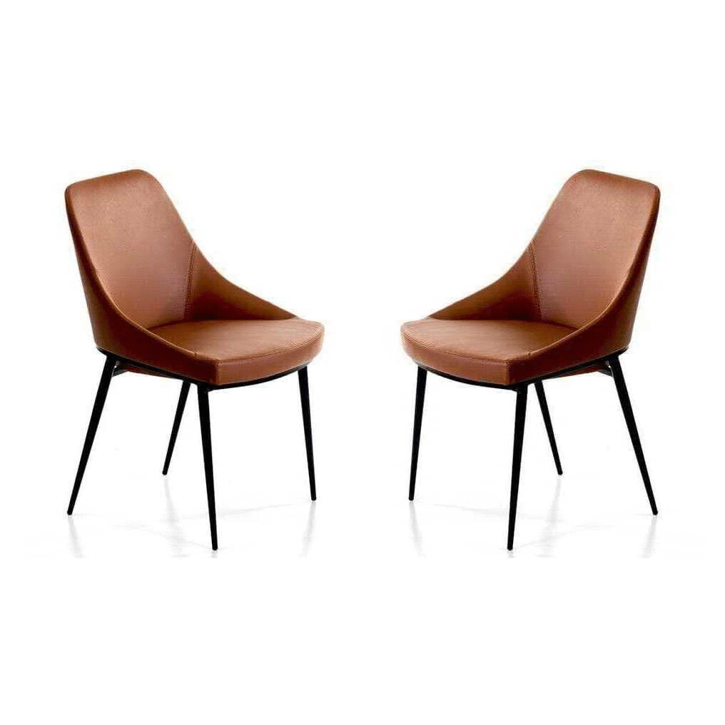 Scande Dining Chair - Set of 2 - Tan by Tommy Franks | Style Our Home