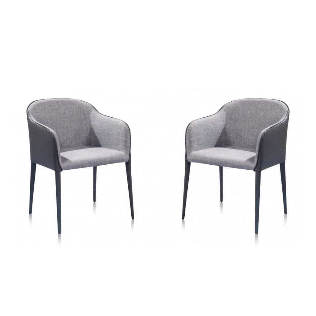 Salcita Armchair - Set of 2 - Grey by Tommy Franks | Style Our Home