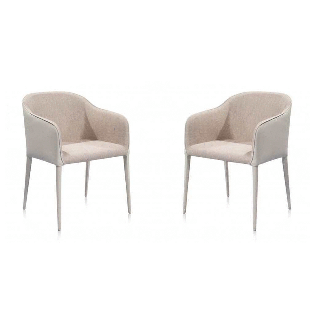 Salcita Armchair - Set of 2 - Cream by Tommy Franks | Style Our Home
