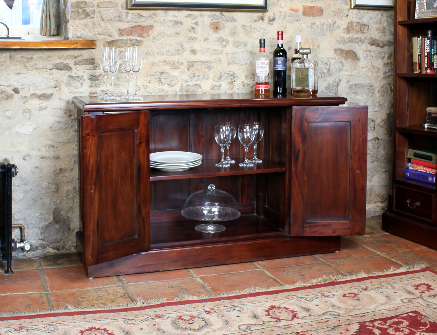 Baumhaus Bahon Mahogany Sideboard - Style Our Home