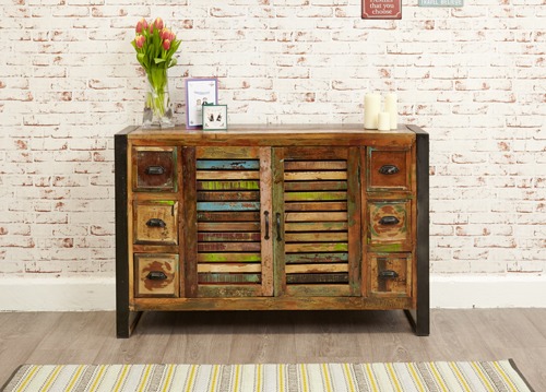 Baumhaus Urban Chic 6 Drawer Sideboard - Style Our Home